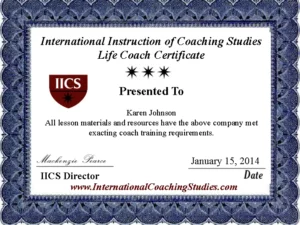 life coach certificate template free